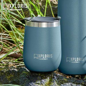 Tupperware Xploris Tumbler 230ML - Slate Blue